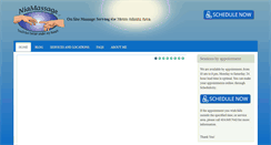 Desktop Screenshot of niamassage.com